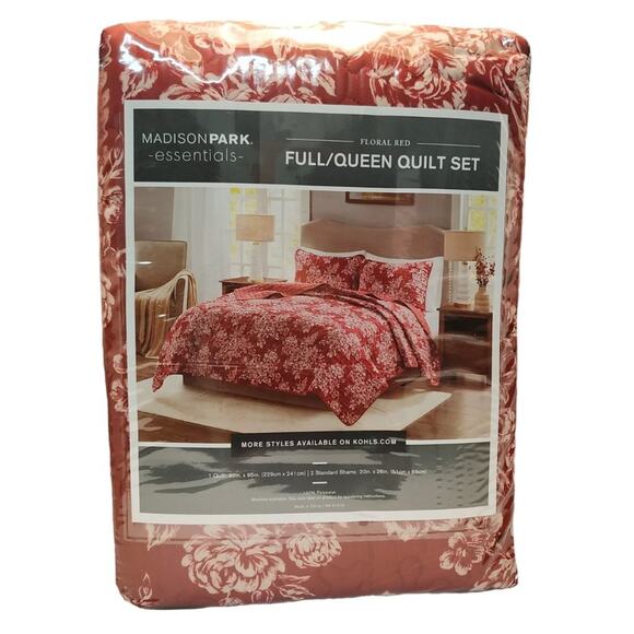 Madison Park Essentials Quilt Set with Shams F/Q - Picture 3 of 4